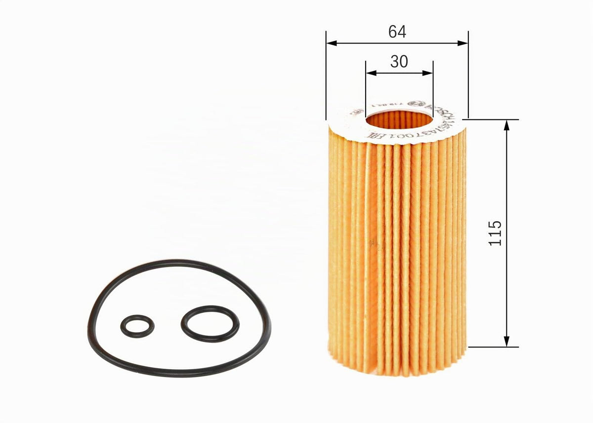 Bosch Filtro Olio per Auto P7001 - Filtro di Ricambio