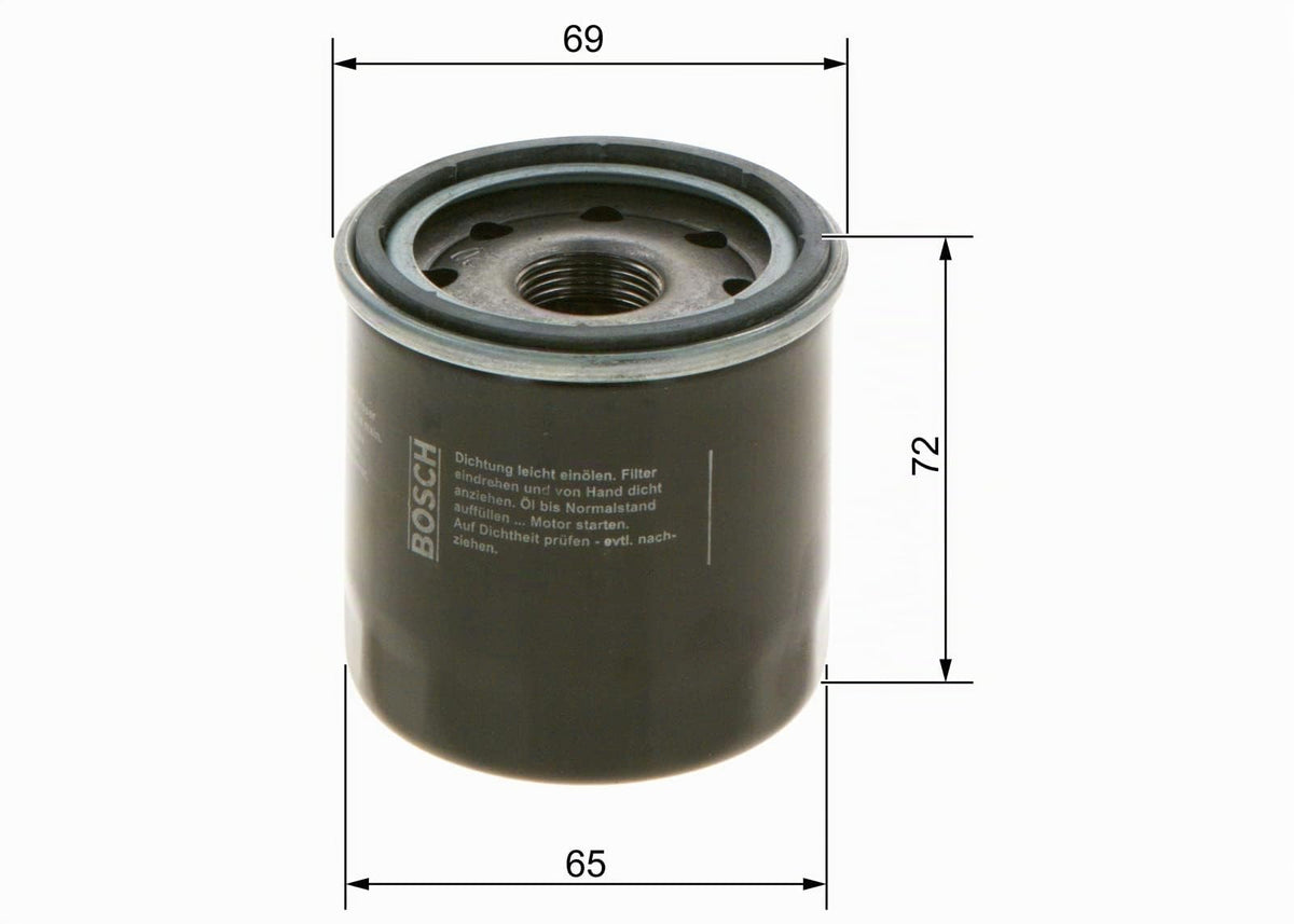 Bosch P7001/1 - Filtro Olio