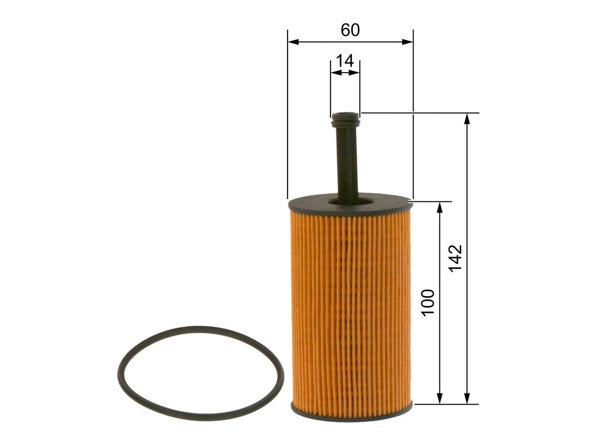 BOSCH Filtro olio 1457429193