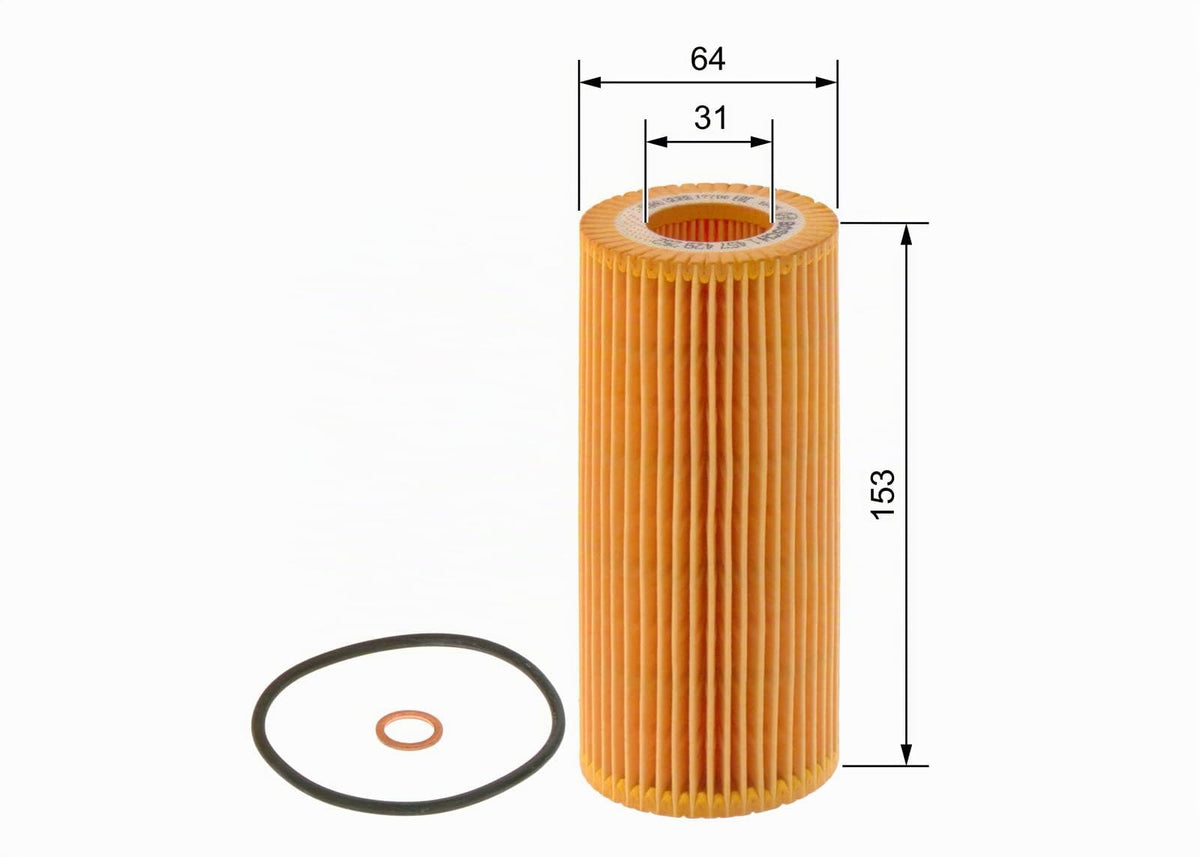 BOSCH Filtro olio 1457429252