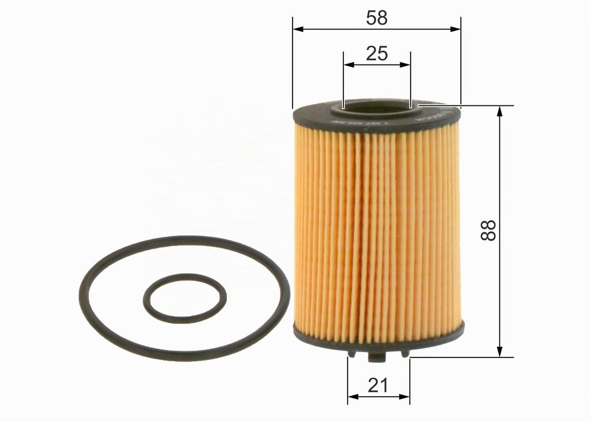 BOSCH Filtro olio 1457429306