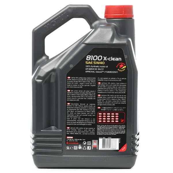 Motul 8100 X-Clean EFE 5w30 5LT