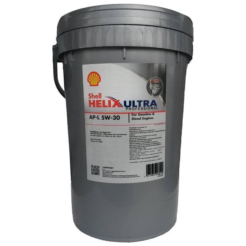 SHELL Olio motore Helix 5W-30 Olio sintetico 100% 1 L Compatibilità con PEUGEOT 206 2 volumi/Coda spiovente 2A/C 207 WA, WC 208 I Hatchback CA, CC 2008 Station Wagon CU, CITROËN C3 I Hatchback FC, FN