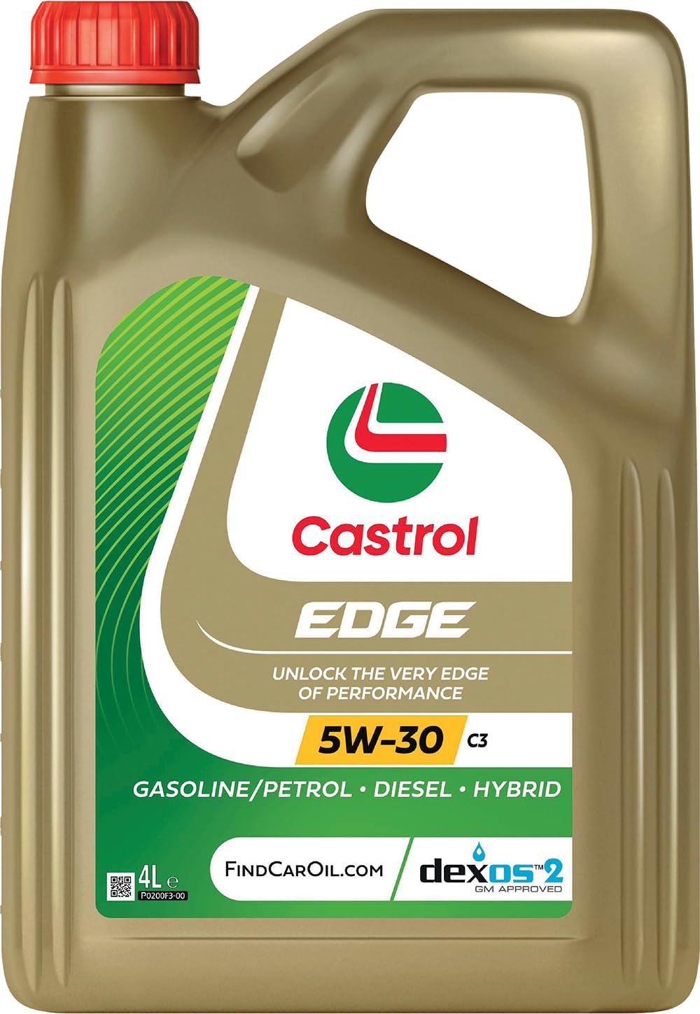 Castrol 15530A Olio Castrol Edge 5w-30 C3 Titanium 4l Lubrificante auto