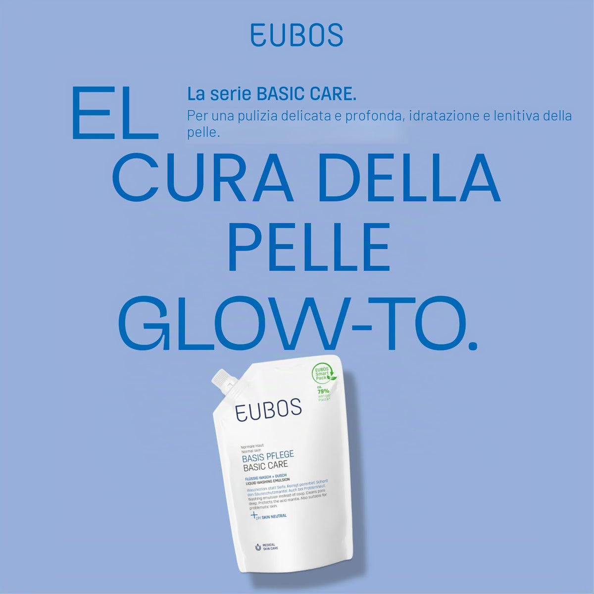Eubos Liquid Blue Refill 400Ml