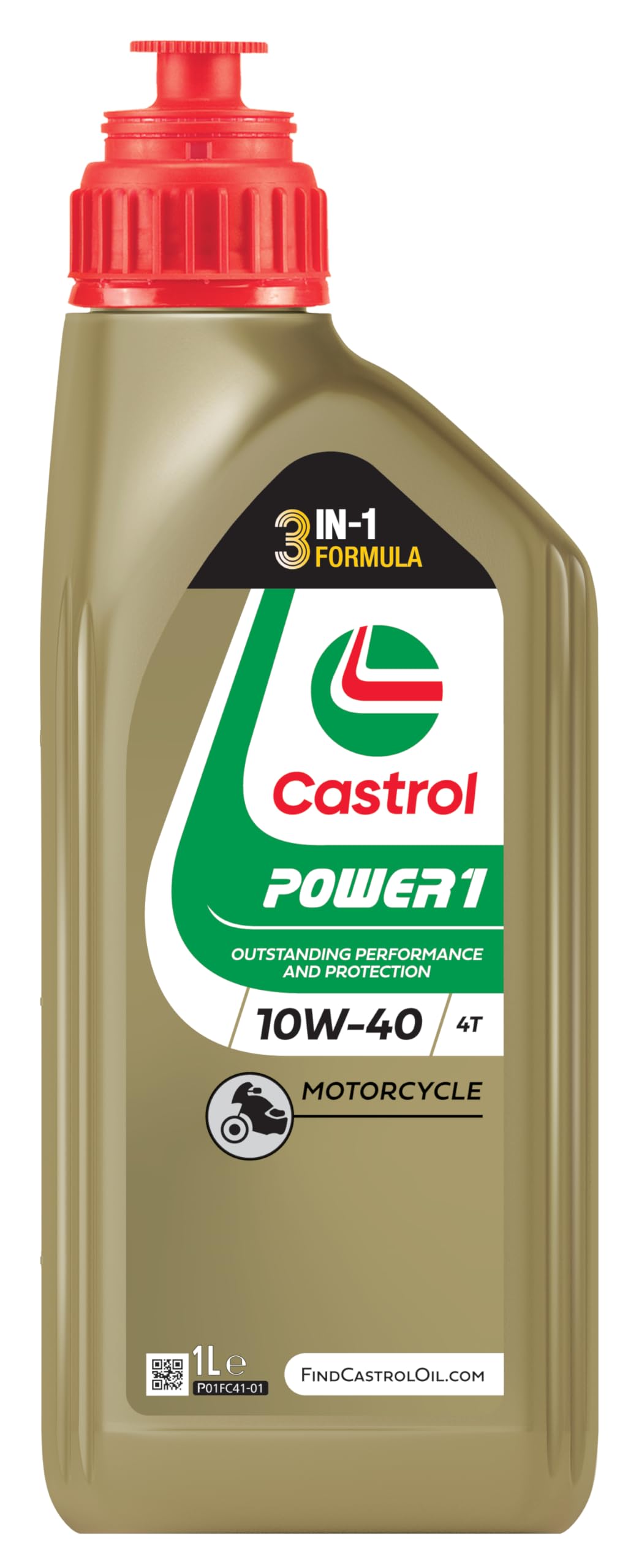 OLIO CASTROL POWER 1 4T 10W-40 1L