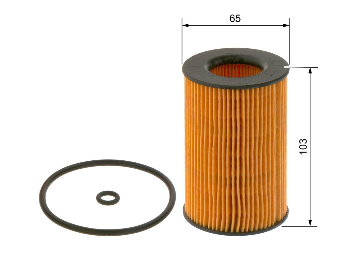 BOSCH Filtro olio F026407157
