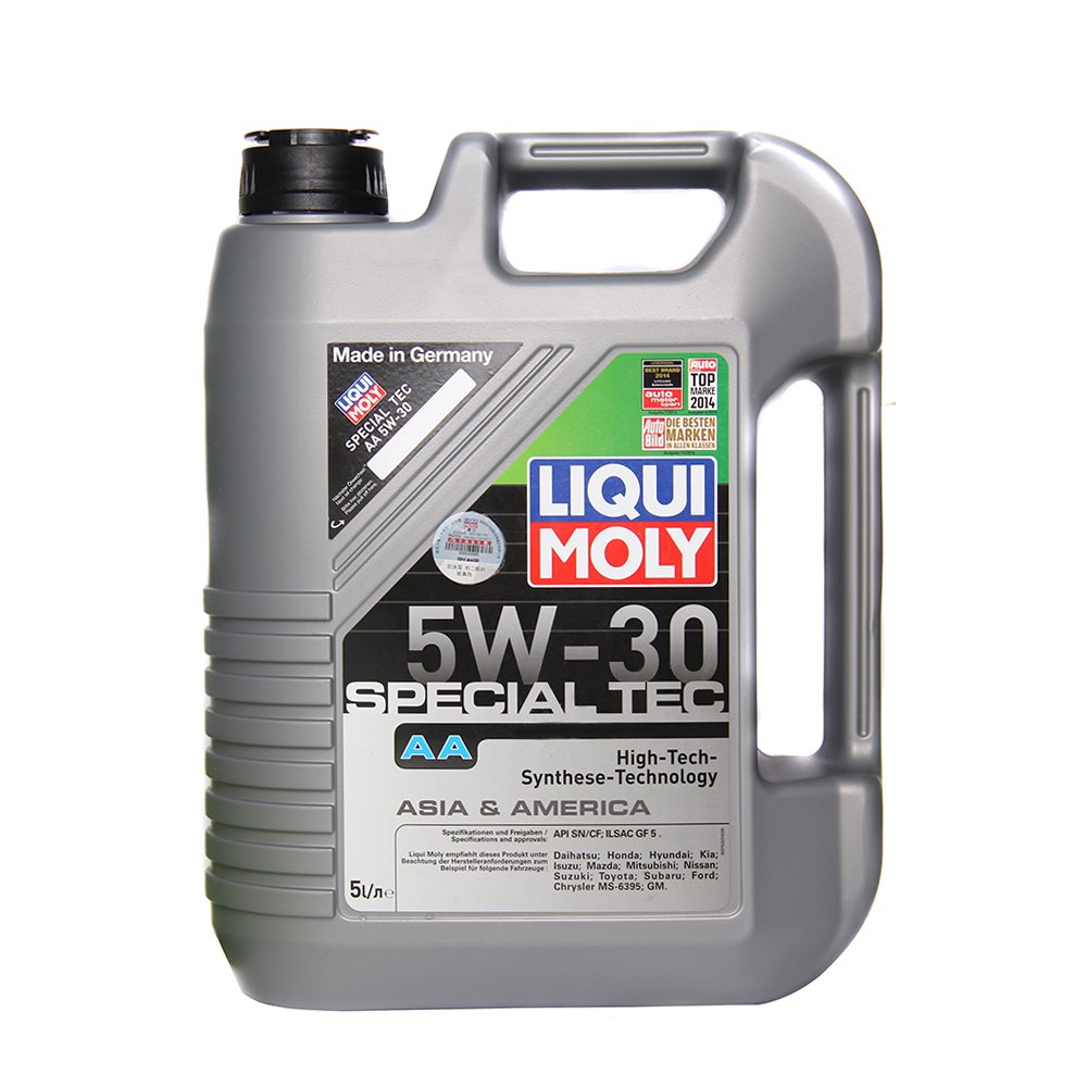 LIQUI MOLY Olio motore Special Tec 5W-30 olio 5 L Compatibilità con RENAULT Megane 3 Hatchback BZ0/1 Twingo 1 C06 KANGOO Express FW0/1, NISSAN Qashqai/Qashqai +2 I J10, NJ10, OPEL