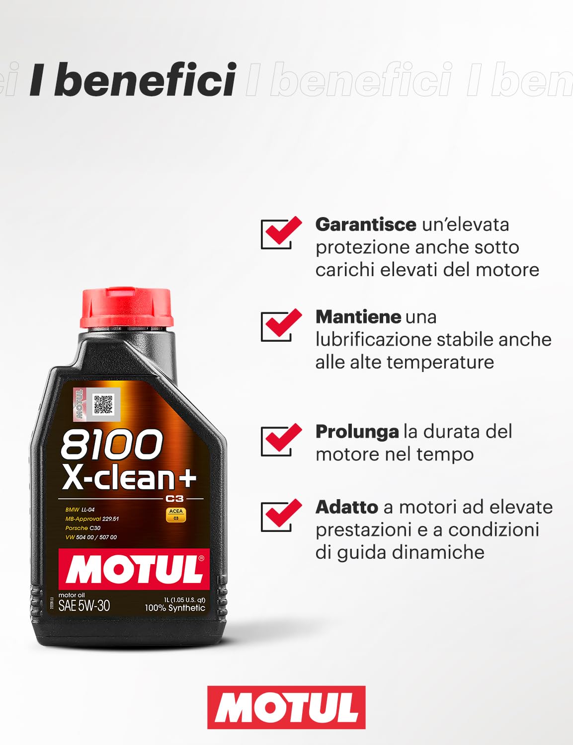 Motul 8100 X-Clean EFE 5w30 5LT
