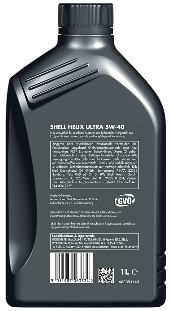 Shell Helix Ultra I 5W-40