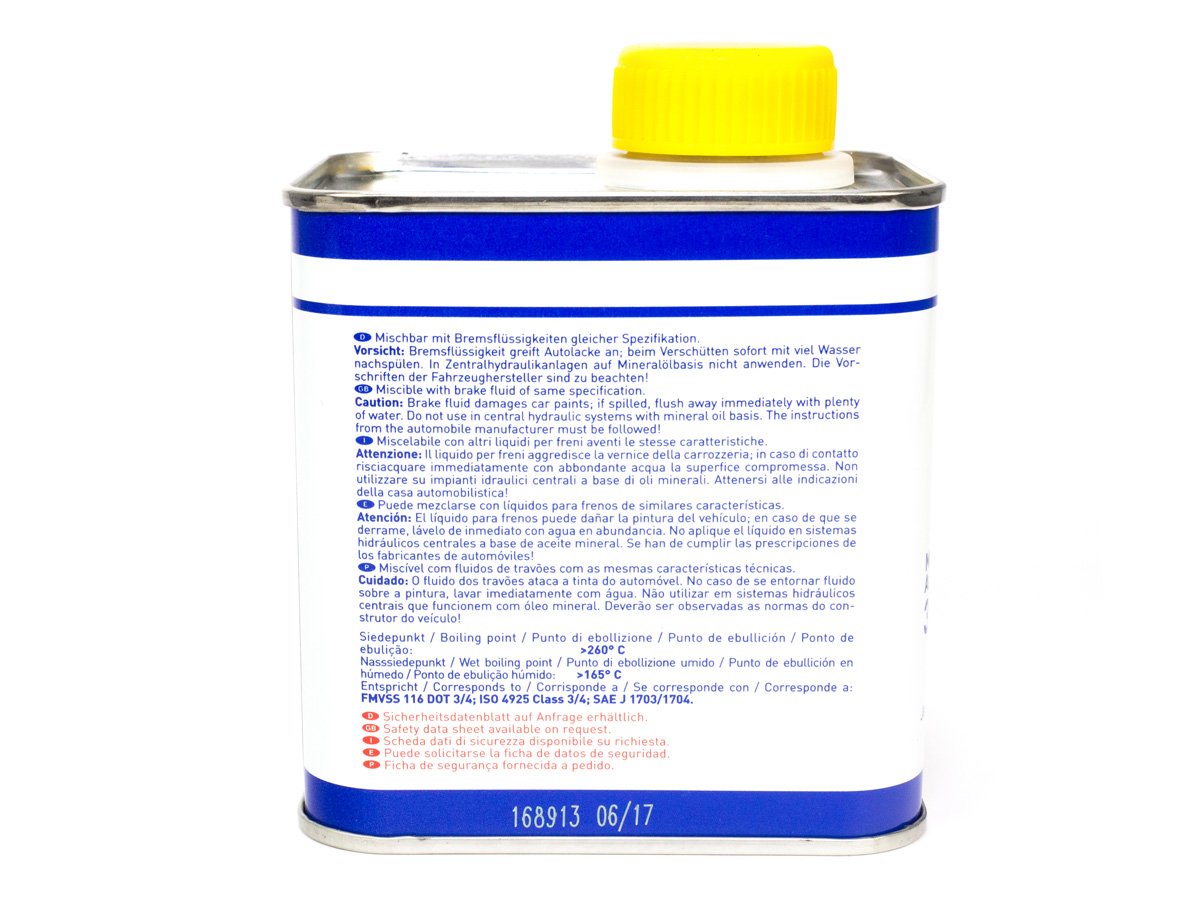 LIQUI MOLY Liquido per i freni DOT 4 | 500 ml | Liquido dei freni | SKU: 3085 (Confezione da 2)