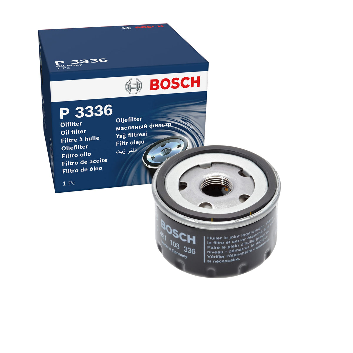 Bosch P3336 - Filtro Olio