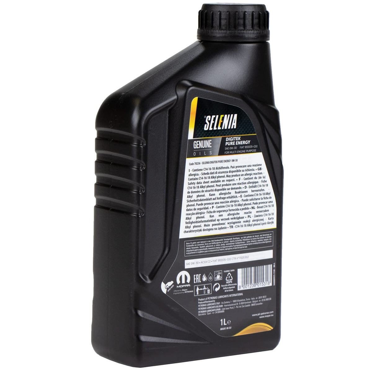 SELENIA DIGITEK PE 0W30 C2-1 LT