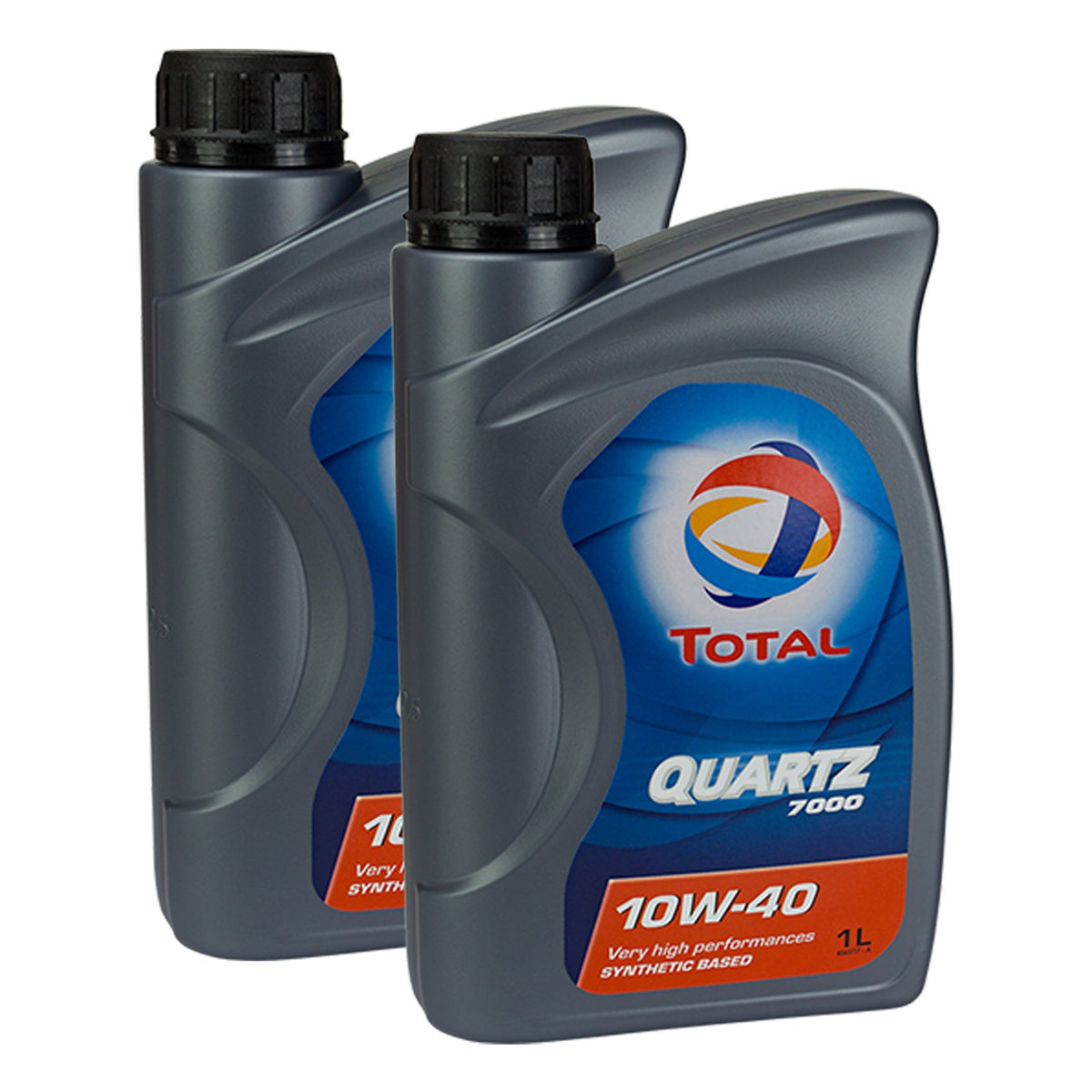 Olio motore Total Quartz 7000 10W-40, 1 litro, 2 pezzi