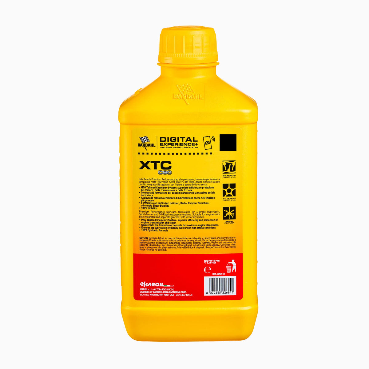 Bardahl Olio Motore XTC C60 10w50, Multicolore