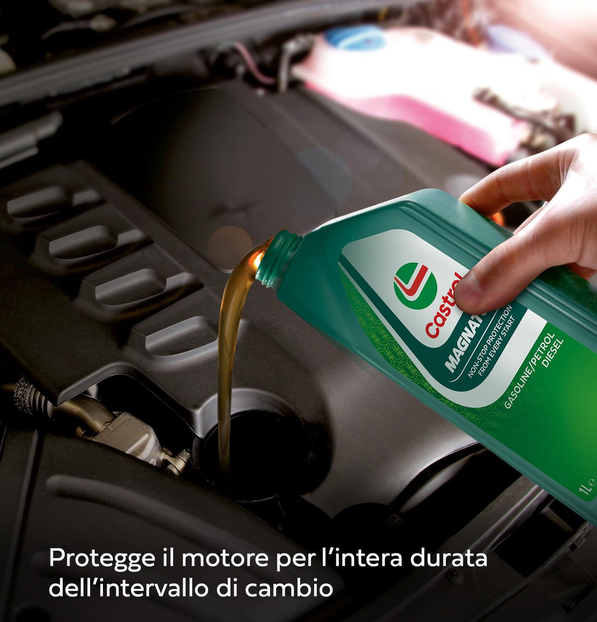 Castrol MAGNATEC 10W-40 A/B Olio Motore per auto SemiSintetico, 1L