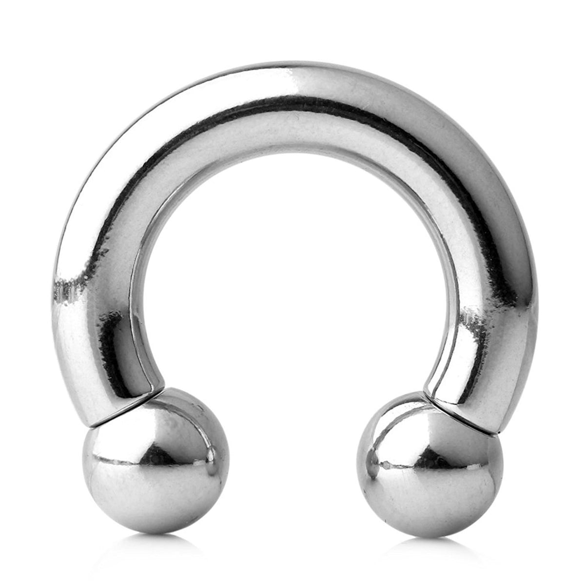 FECTAS PA Anello Principe Alberto Piercing a bilanciere Circolare filettato internamente Ferro di Cavallo 6G 16mm Gioielli per Il Corpo in Acciaio Chirurgico per Uomini Donne