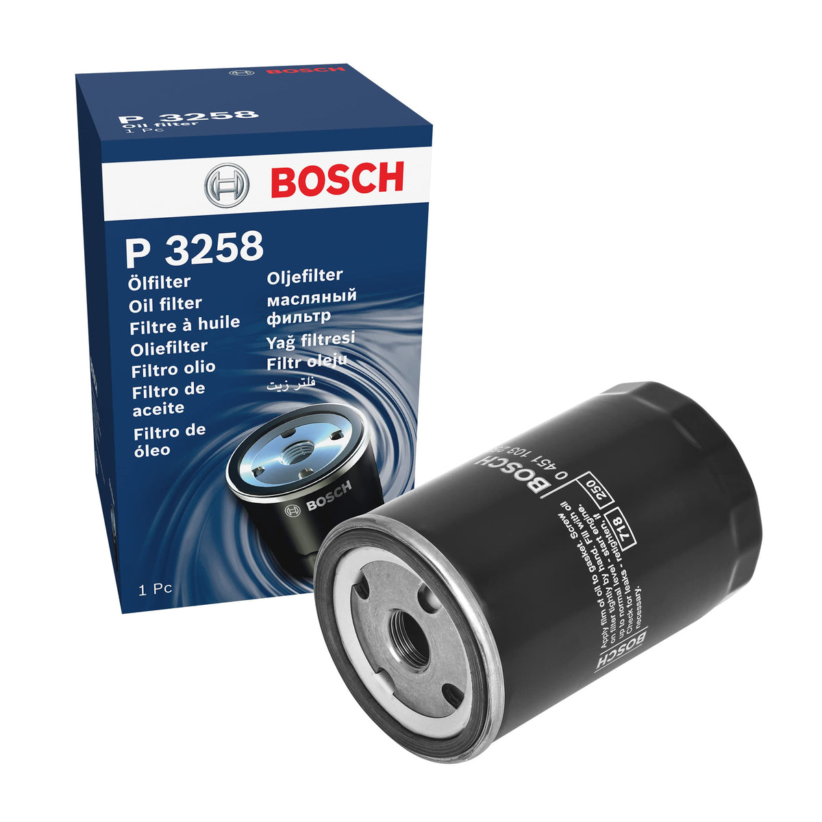 Bosch P3258 - Filtro Olio