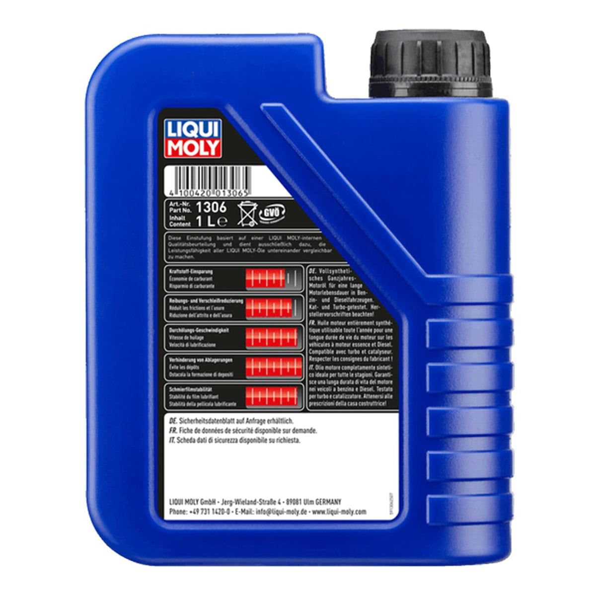 LIQUI MOLY Olio motore Synthoil 5W-40 Olio sintetico 1 L Compatibilità con RENAULT Clio 3 Hatchback BR0/1, CR0/1 Clio 2 BB0/1/2, CB0/1/2 Clio 4 Hatchback BH, PEUGEOT 206 2 volumi/Coda spiovente 2A/C