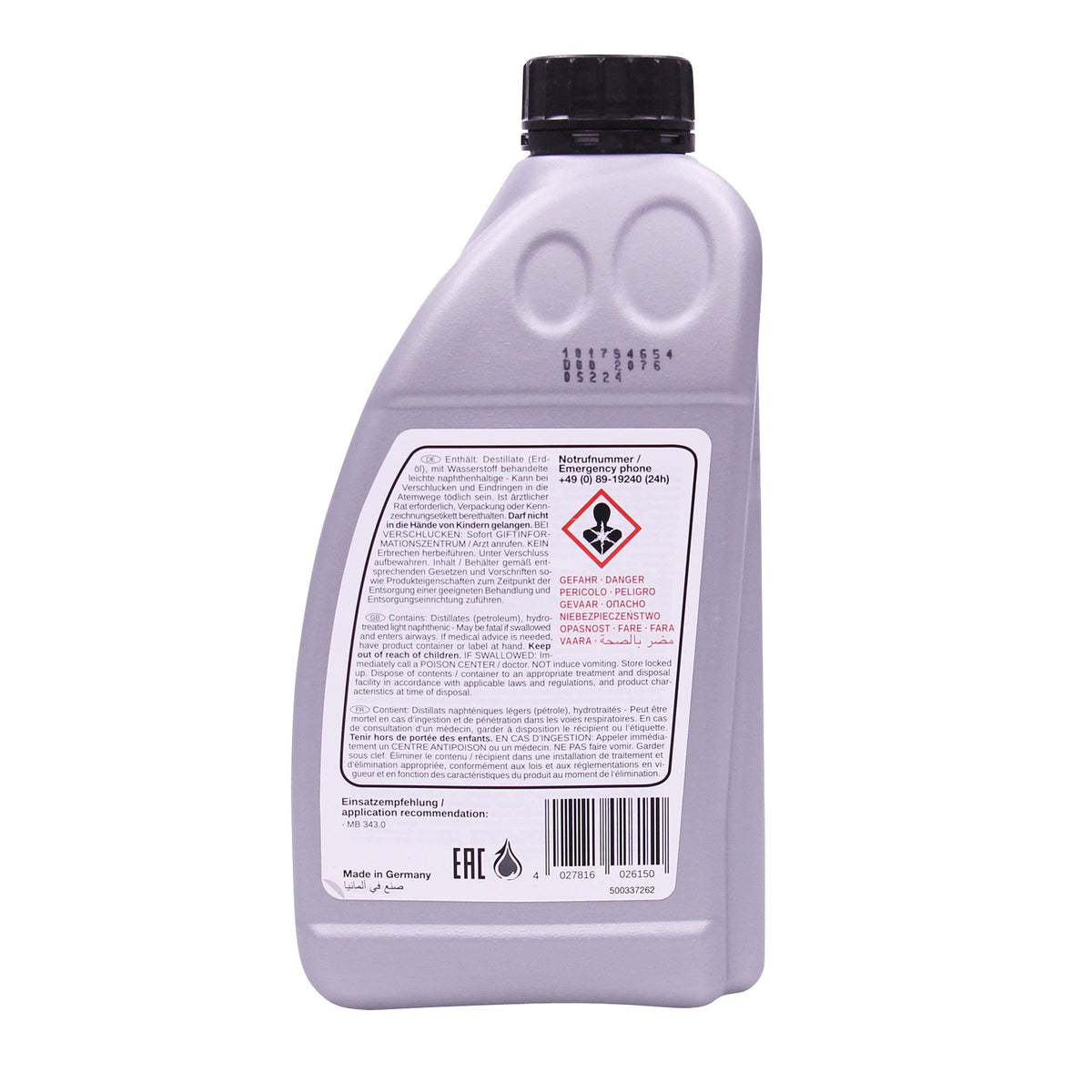 febi bilstein 02615 olio idraulico per sistema e controllo sospensioni idropneumatiche | MERCEDES BENZ