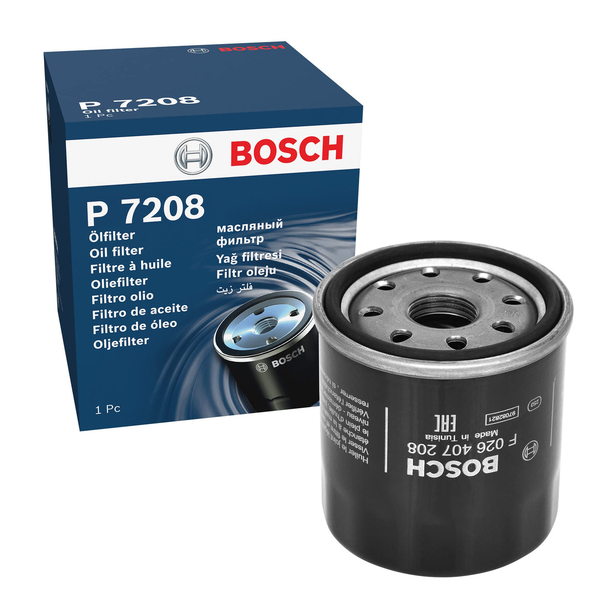 Bosch P7208 - Filtro Olio