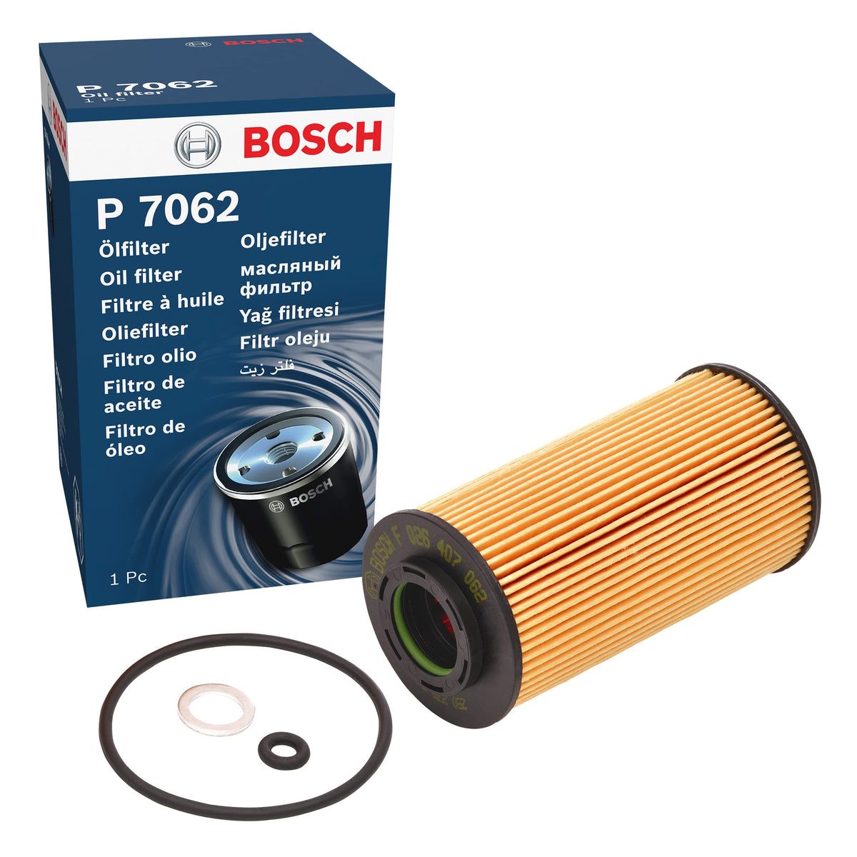 BOSCH Filtro olio F026407062