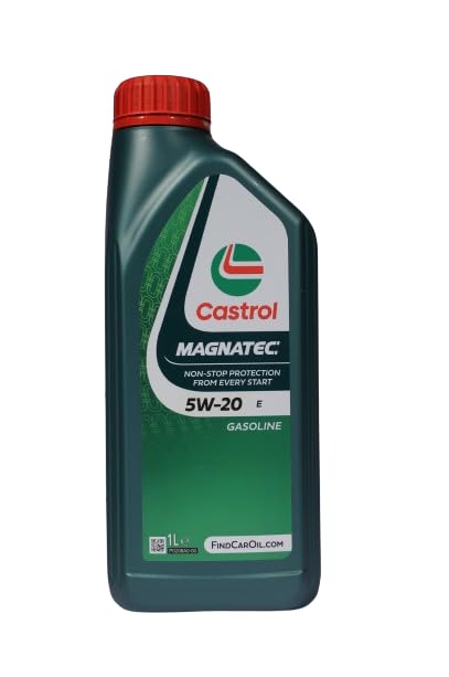 Olio motore 5w20 auto benzina lubrificante Castrol Magnatec Stop Start 5w20 E con Portachiavi Cavatappi conf. 5x1lt