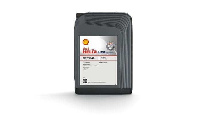 Shell Helix HX8 ECT C3 5W-30 5L | Olio 100% sintetico per motori a benzina e diesel con filtro antiparticolato | Tecnologia Low SAPS | ACEA C3 MB 229.51 BMW LL-04 | Risparmio di carburante
