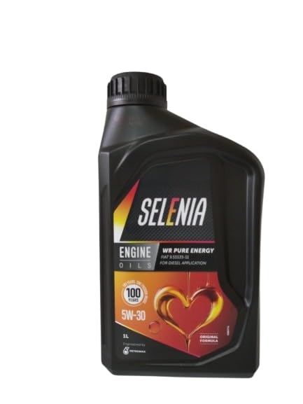 SELENIA Olio motore 5W-30 WR Pure Energy ACEA C2 API SP 1L compatibile con Fiat Ducato furgone 250, 290 Panda 169 500 312, Nissan Qashqai II J11, J11, Hyundai Tucson TL, TLE