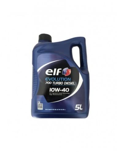 Elf - Tanica di olio per auto Turbo Diesel, 10W- 40, da 5 litri