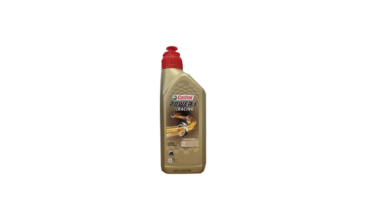 CASTROL POWER 1 RACING olio motore 2T 2-TAKT API TC+ ISO-L-EGD JASO FD - 1 litro