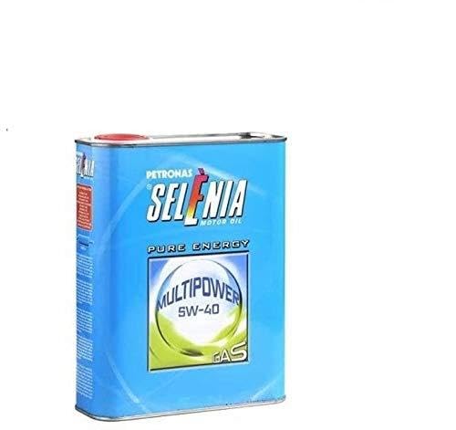 SELENIA MULTIPOWER GAS 5W40 PLASTICA L.1, Confezione da 2 litri