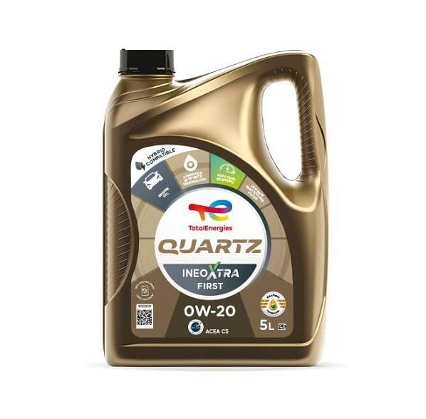 TOTAL QUARTZ INEO XTRA FIRST 0W20 TANICA 5LT OLIO MOTORE ACEA C5 PSA B71 2010