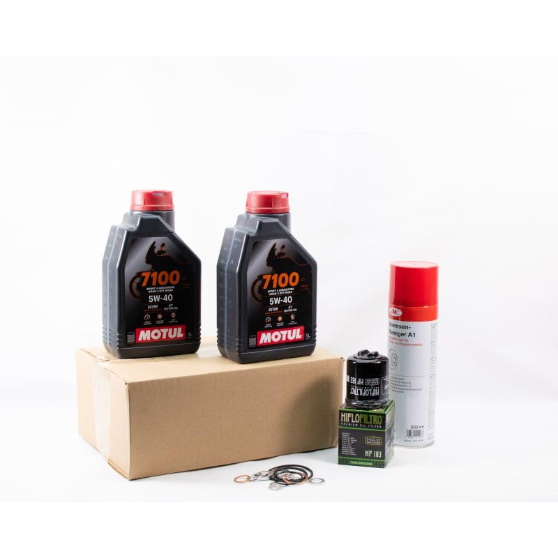 Kit di manutenzione cambio olio standard per PIAGGIO Skipper 125 dal 2000 al 2004 - E.LF SCOOTER 4 MAXI CITY 5w40 2L