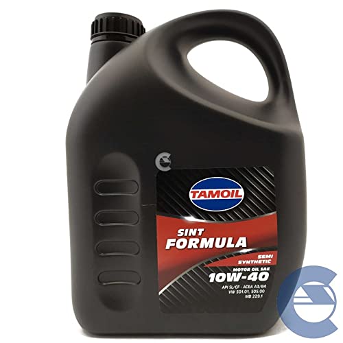 TAMOIL OLIO MOTORE Benzina Diesel SINT FORMULA 10W40 4 LITRI ACEA A3/B4