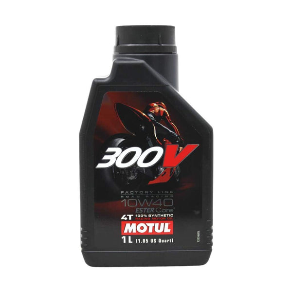 Motul 104118 300 V 4T Factory Line Road Racing, 10 W-40, 1 l