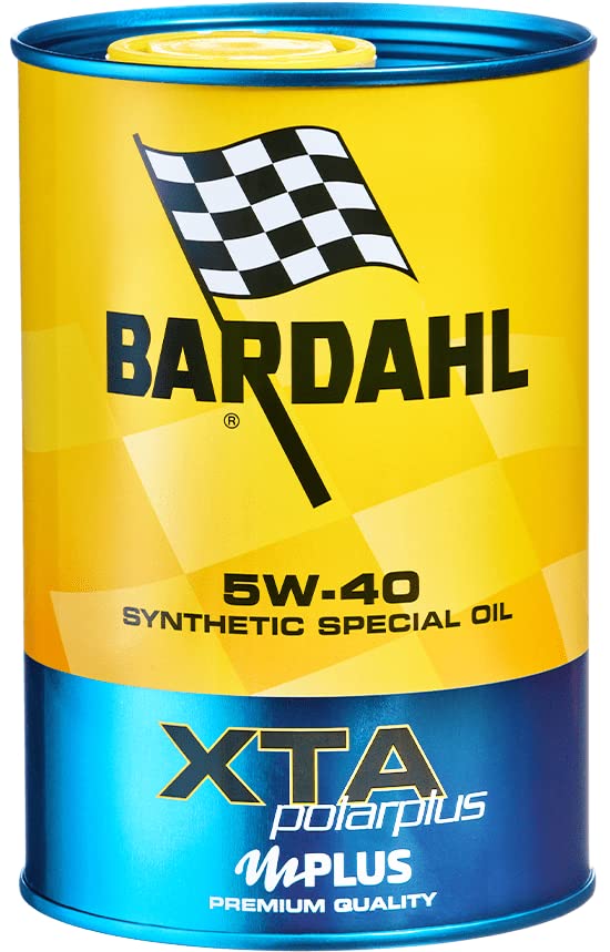 Bardahl - Olio Motore per Auto, XTA 5W40, Olio per Vetture non Equipaggiate di DPF o FAP, Olio Motore per Pulizia degli Organi del Motore, 1 Litro