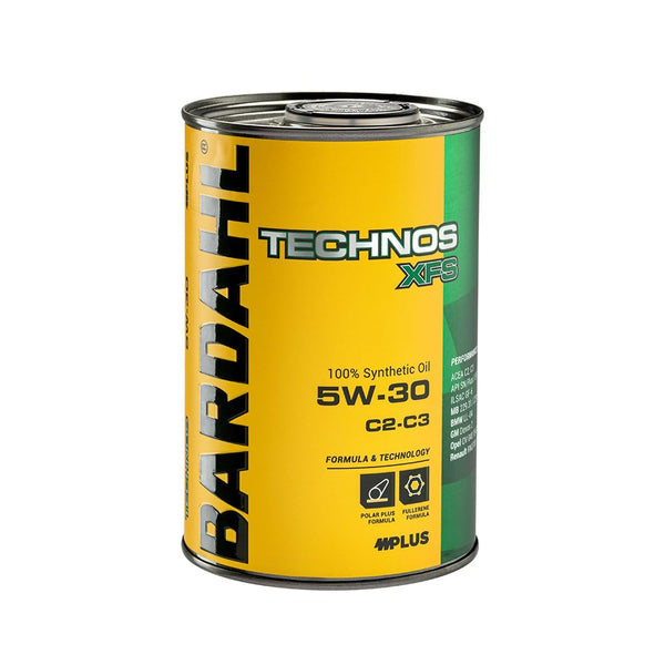 Bardahl - TECHNOS XFS C2 C3 5W-30 - Olio Motore per Auto, Lubrificante per Motori Benzina e Diesel di Ultima Generazione, Alta Efficienza Energetica da Prestazioni Elevate e Basse Emissioni, 1 L