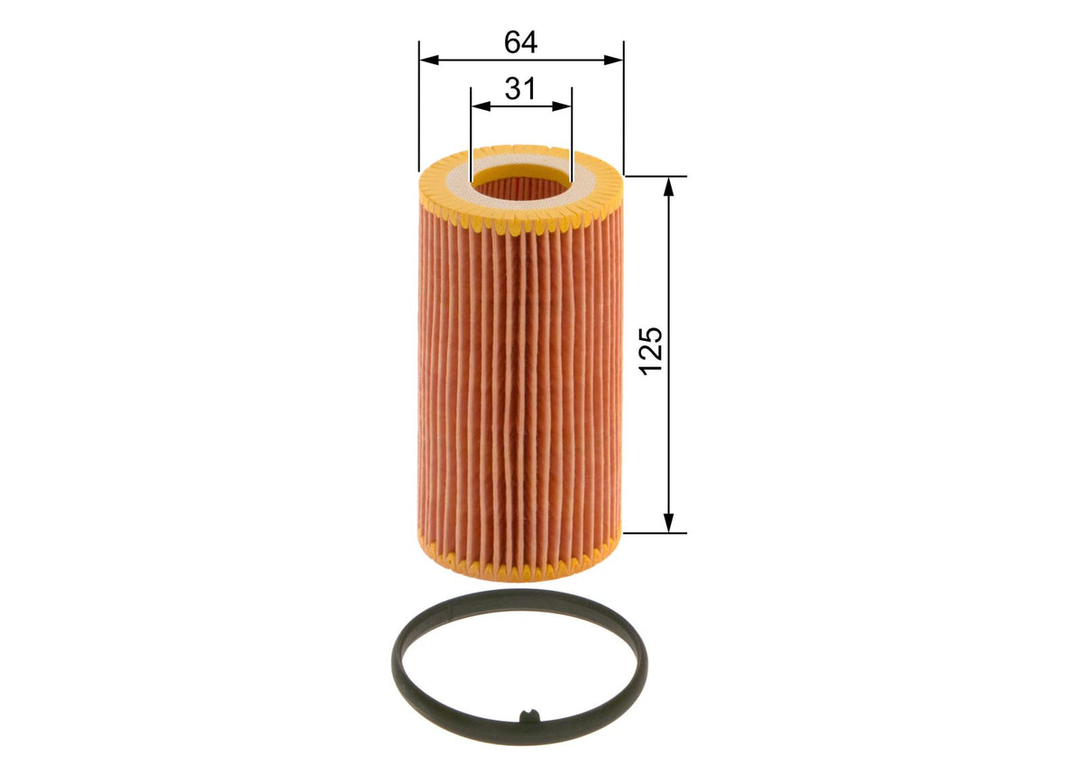BOSCH Filtro olio 1457429243