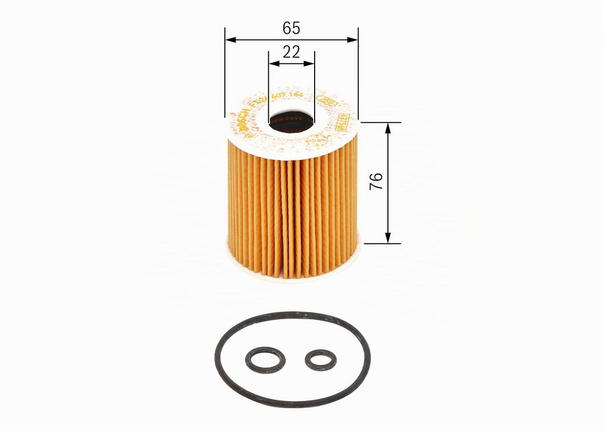BOSCH Filtro olio F026407144