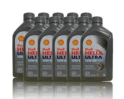 Shell 10W-60 Helix Ultra Racing - 10W60 10x1 Liter
