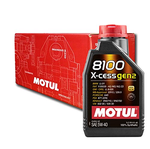 Olio Auto Motul 8100 X-cess gen2 5W40-5x 1 lt