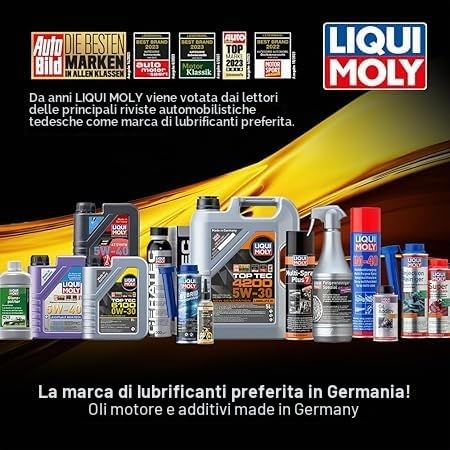 4 x Liqui Moly 5160 Speed Diesel additivo per carburante, 1 l
