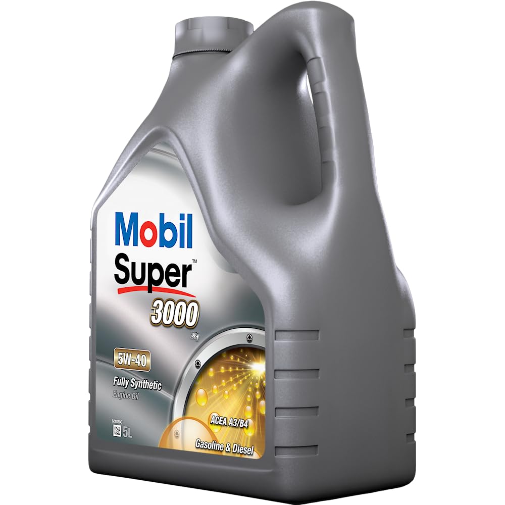 Mobil Super3000 X1 5W40 5L, Olio Motore