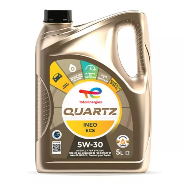TERAM LOISIRS/Olio Lubrificante per Motore Auto TOTAL QUARTZ INEO ECS 5W-30 Bidone 5 Litri / 213771