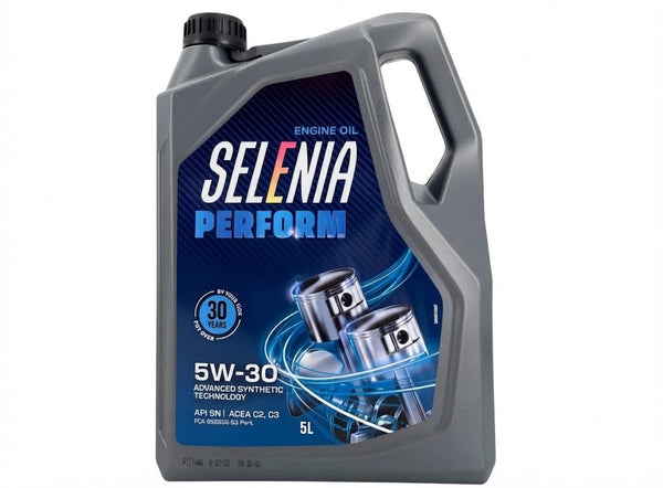 Olio motore Selenia Perform 5W-30 - API-SN - ACEA C2-C3 FCA - 955535 - S3 / OV - 040 1547 - D30 5 litri-