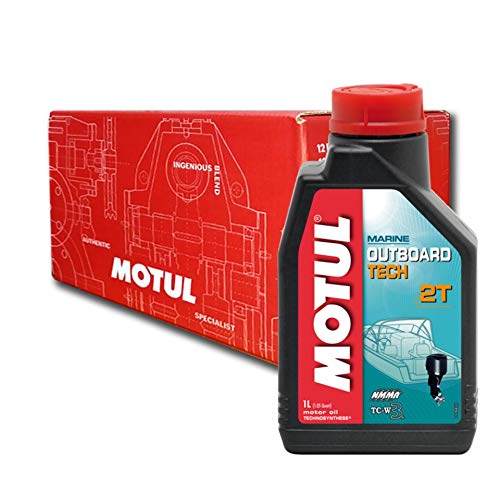 Olio Motore Motul Outboard Tech 2T - 3x 1 lt