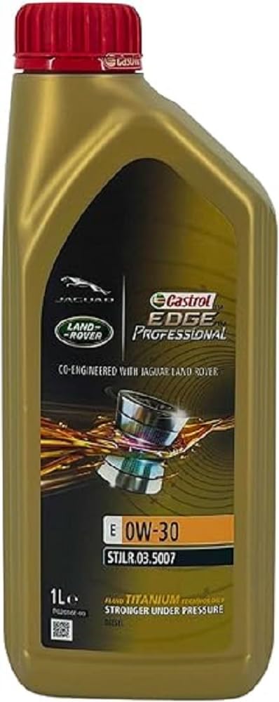 CASTROL Olio motore EDGE 0W-30 Olio sintetico 1 L Compatibilità con LAND ROVER Range Rover Evoque L538, JAGUAR F-PACE X761