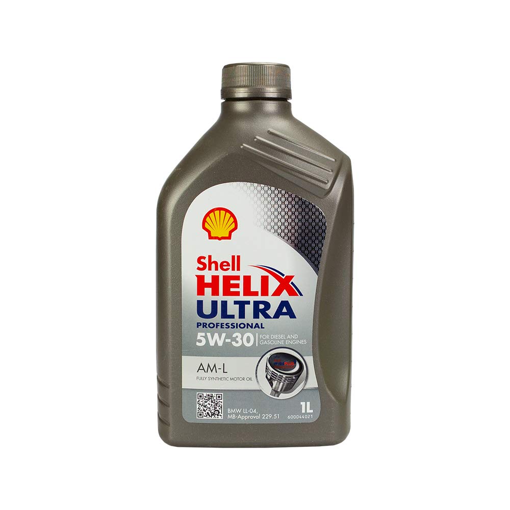 SHELL Olio motore Helix 5W-30 1 L Compatibilità con BMW 3 Sedan E90 3 Sedan E46 1 Hatchback E87 1 Hatchback F20 5 Sedan E60