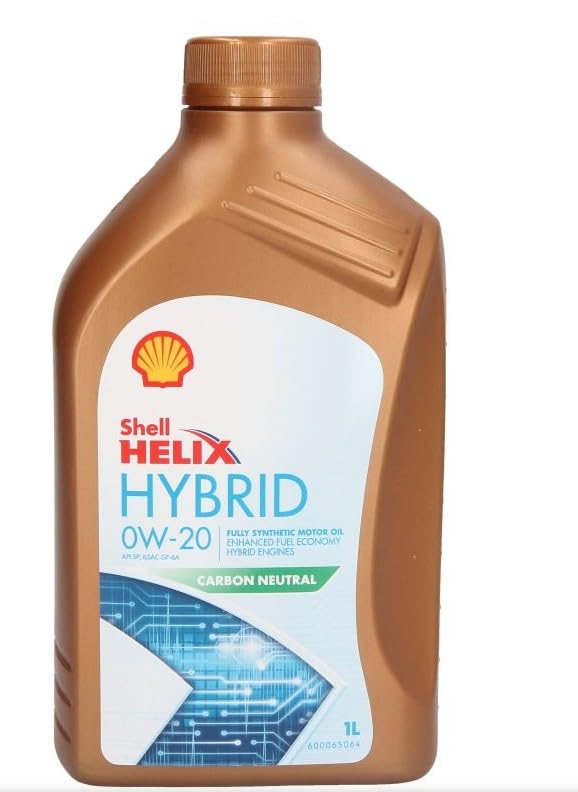 OLIO MOTORE SHELL HELIX 0W20 HYBRID CARBON NEUTRAL